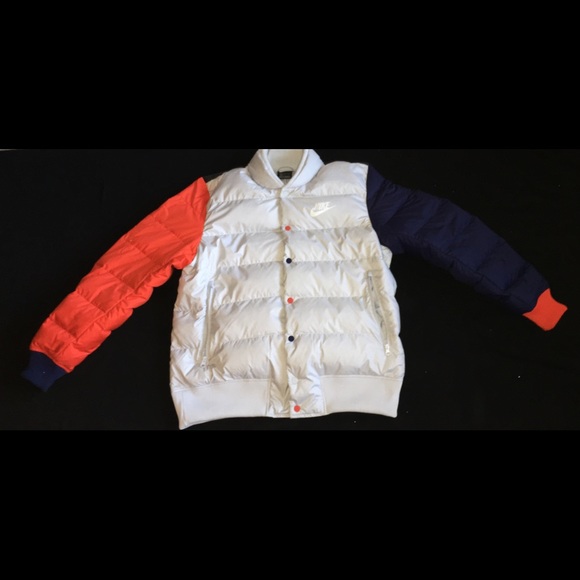 nike long puffer jacket mens
